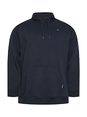BadRhino Big & Tall Blue Hoodie and Cargo Joggers Set - Image 6 of 7