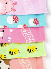 Vanilla Underground Pink Girls Squishmallows Socks 5 Pack - Image 3 of 6