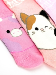 Vanilla Underground Pink Girls Squishmallows Socks 5 Pack - Image 4 of 6