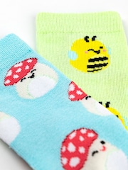 Vanilla Underground Pink Girls Squishmallows Socks 5 Pack - Image 5 of 6
