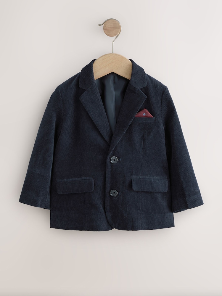 Navy Corduroy Blazer (3mths-9yrs) - Image 1 of 5
