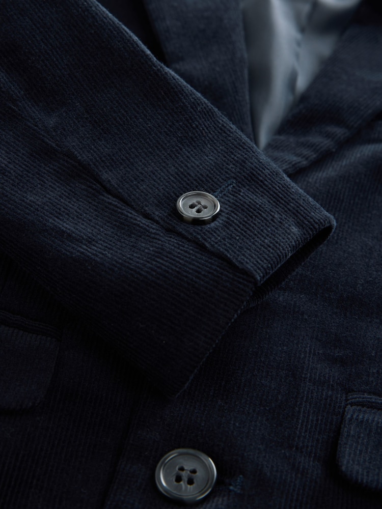 Navy Corduroy Blazer (3mths-9yrs) - Image 5 of 5