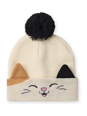 Vanilla Underground Cream Squishmallows Girls Winter Hat and Gloves Set - Image 4 of 6