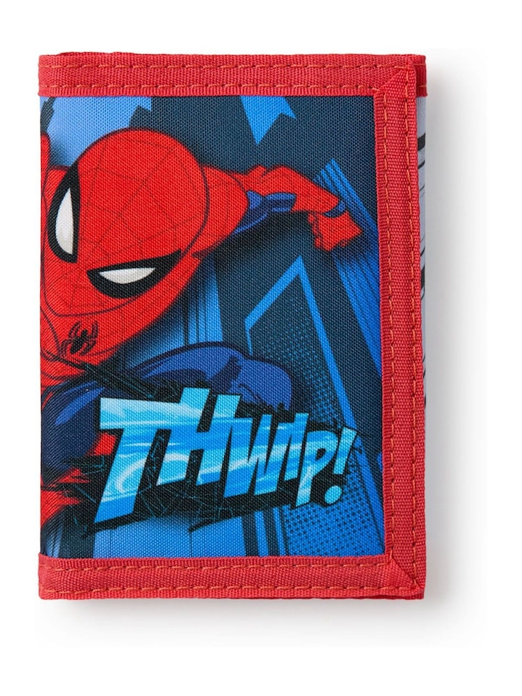 Vanilla Underground Red Spider-Man Boys Wallet and Keyring Set - Image 2 of 6