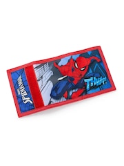 Vanilla Underground Red Spider-Man Boys Wallet and Keyring Set - Image 4 of 6