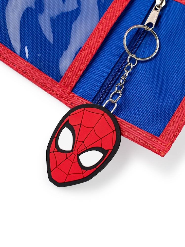 Vanilla Underground Red Spider-Man Boys Wallet and Keyring Set - Image 6 of 6