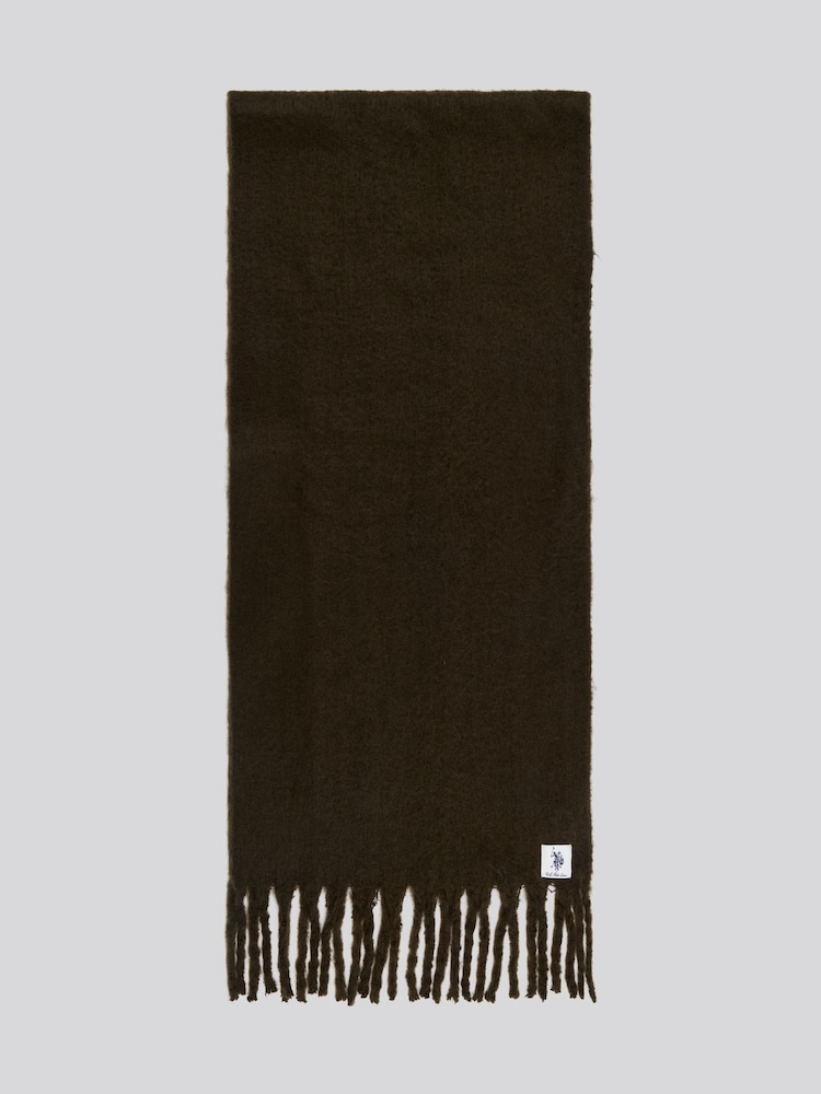 U.S. Polo Assn. izjemno mehek Brushed Large Winter šal; ruta - Slika 1 iz 3