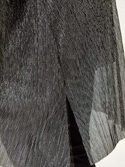 Roman Metallic Curve Plisse 2 In 1 Top - Image 5 of 5