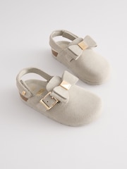 Baker by Ted Baker Mule Clog Sandals With Bow - Image 1 of 5