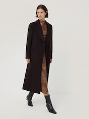 Jigsaw Metallic Brushed Bronze Draped Dress - Image 6 of 7