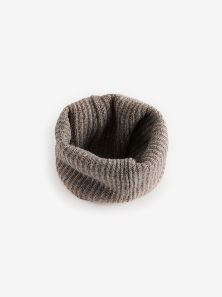 Jigsaw Cream Wool Cashmere Winter Snood - Image 1 of 3
