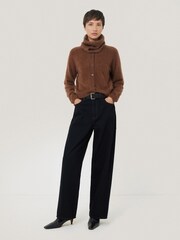 Jigsaw Orange Halo Cashmere Winter Snood - Image 2 of 4
