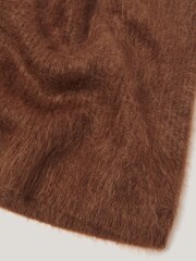 Jigsaw Orange Halo Cashmere Winter Snood - Image 4 of 4