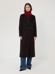 Jigsaw Red Wool Cashmere Winter Snood - Image 1 of 3