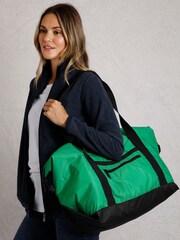 Weird Fish Green Boise Ultra Light Packaway Travel Holdall Bag - Image 6 of 7