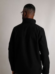 Weird Fish Black Concord Soft Shell Showerproof Jacket - Image 3 of 3