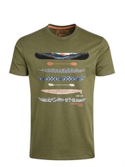 Weird Fish Green Lake Life Eco Graphic T-Shirt - Image 2 of 3