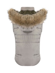 Weird Fish Cream Sabine Arctic Padded Gilet - Image 5 of 5