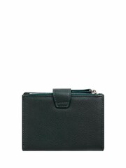 Weird Fish Green Tabytha Plain Vegan Leather Coin Purse - Image 2 of 3