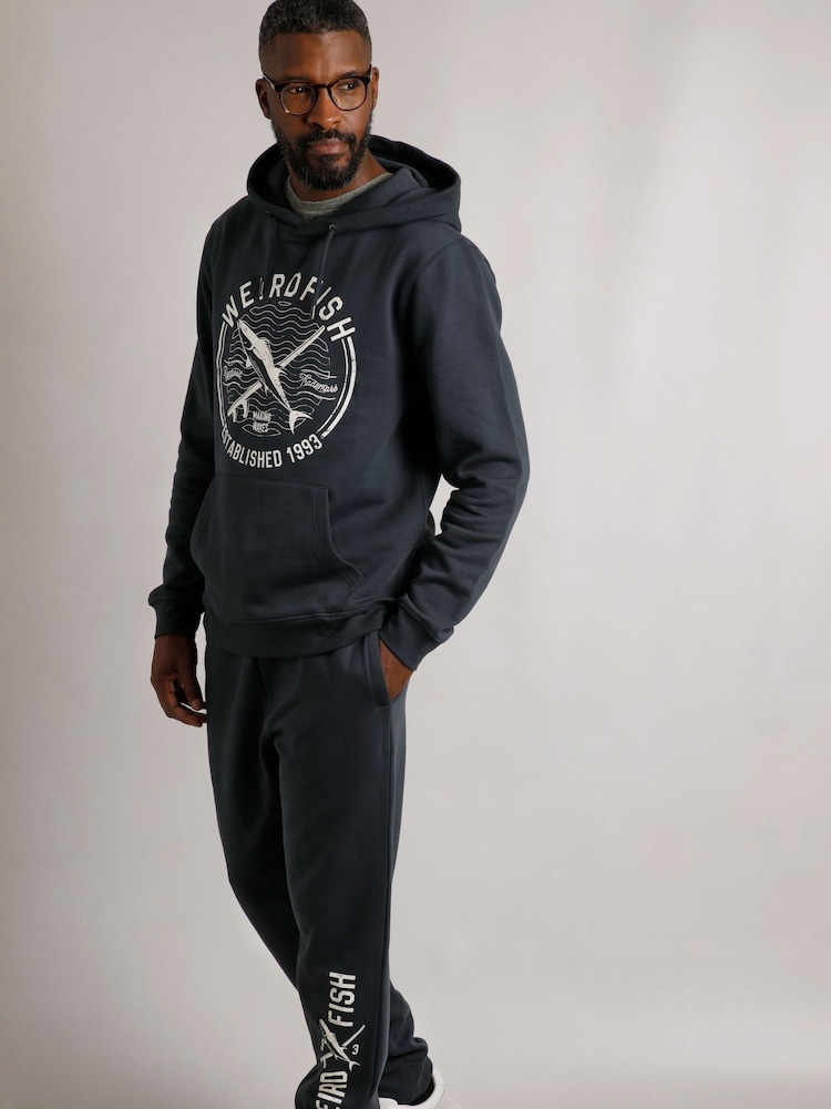 Weird Fish Jamie Branded Premium Popover Hoodie - Image 6 of 8