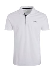Weird Fish White Miles Pique 100% Cotton Polo Shirt - Image 7 of 8