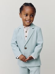 Mineral Blue Blazer (3mths-9yrs) - Image 1 of 8