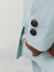 Mineral Blue Blazer (3mths-9yrs) - Image 4 of 8