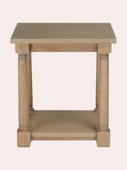 Laura Ashley Oak Wellington Side Table - Image 2 of 5