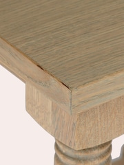 Laura Ashley Oak Wellington Side Table - Image 5 of 5