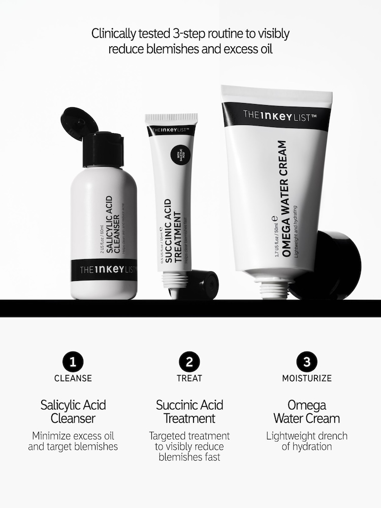 The INKEY List Clearer Skin Starts Here Skincare Set (Worth £29.50) - Image 5 of 5