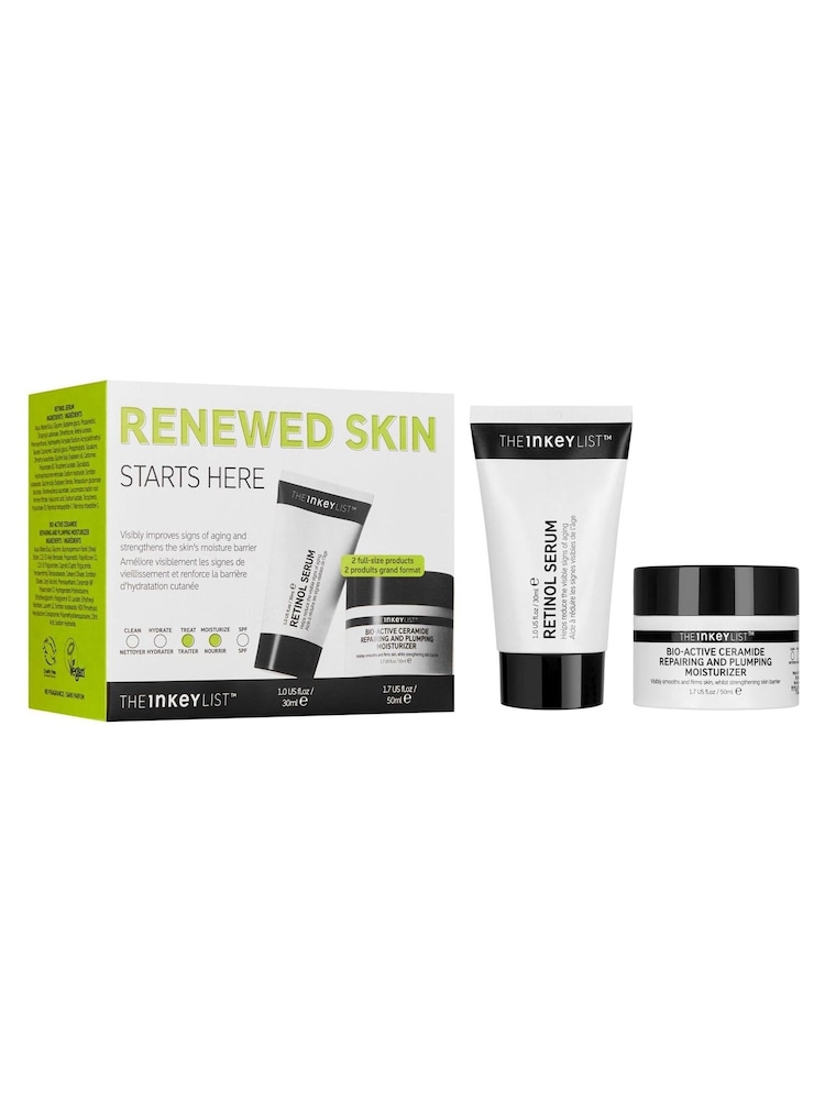 The INKEY List Renewed Skin Starts Here Skincare Set - 33% Saving - Image 1 of 4