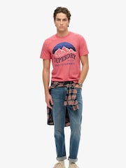 Superdry Red CL Great Outdoors Relaxed T-Shirt - Image 2 of 5