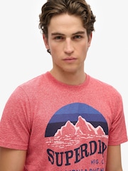 Superdry Red CL Great Outdoors Relaxed T-Shirt - Image 3 of 5