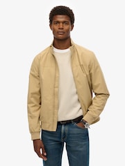 Superdry Natural Nylon Harrington Jacket - Image 1 of 6