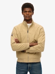 Superdry Natural Nylon Harrington Jacket - Image 3 of 6
