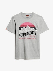 Superdry Grey CL Great Outdoors Relaxed T-Shirt - Image 4 of 5