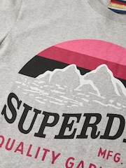 Superdry Grey CL Great Outdoors Relaxed T-Shirt - Image 5 of 5