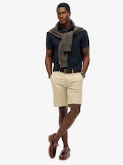 Синій Темний - Сорочки поло Superdry Vint Destroy 100% Cotton - Image 2 of 6