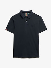 Синій Темний - Сорочки поло Superdry Vint Destroy 100% Cotton - Image 4 of 6