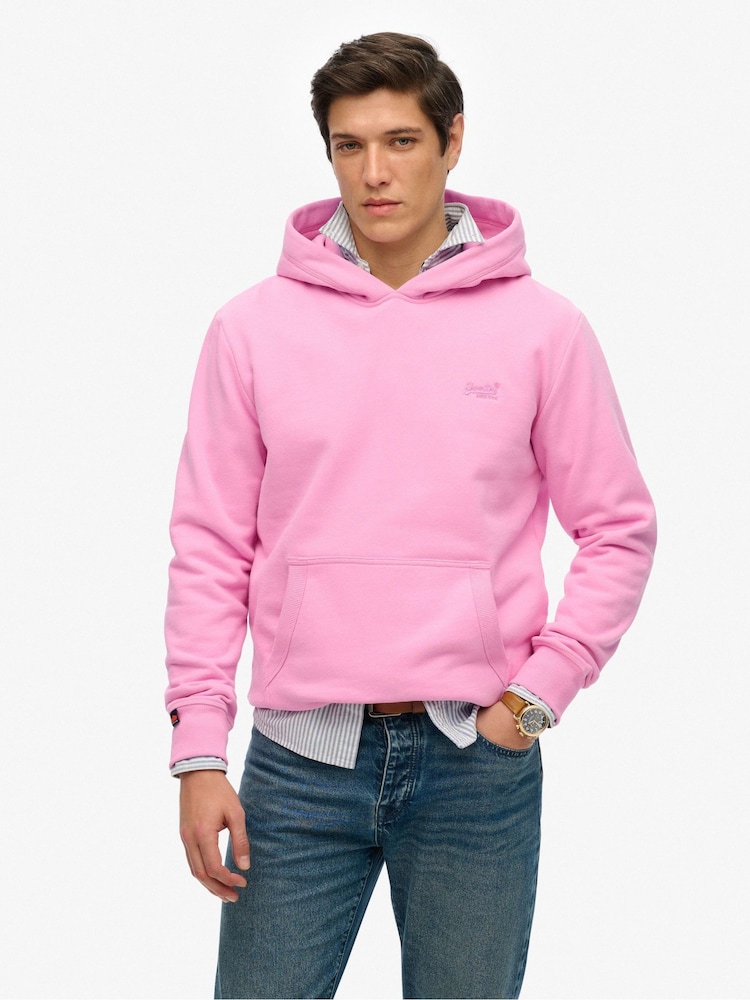 rožnata - Superdry Essential ohlapnega kroja Logo kapucar; jopa/pulover s kapuco - Slika 1 iz 4 rožnata - Superdry Essential ohlapnega kroja Logo kapucar; jopa/pulover s kapuco - Slika 1 iz 4