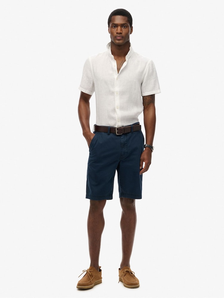 Superdry White Short Sleeve Print Shirt - Image 2 of 5