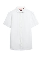 Superdry White Short Sleeve Print Shirt - Image 4 of 5