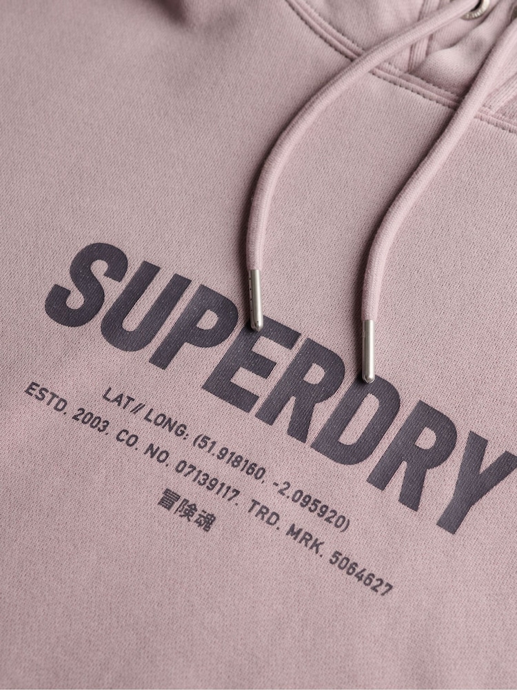 Rosa - Superdry Utility Sport Hoodie - Imagen 7 de 7