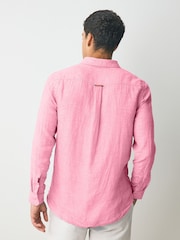 Rosa - Camisas de linhoSuperdry manga comprida Vacation 100% Linen - Imagem 2 de 3