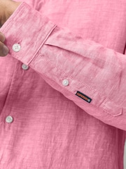 Rosa - Camisas de linhoSuperdry manga comprida Vacation 100% Linen - Imagem 3 de 3