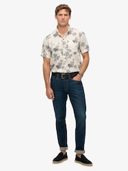 Superdry White Hawaiian Print Shirt - Image 3 of 6