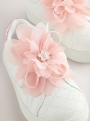 Baker by Ted Baker Girls Organza Corsage Trainers - Image 3 of 9