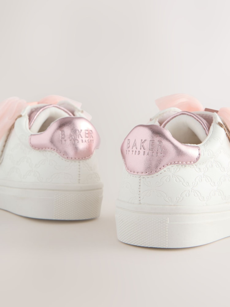 Baker by Ted Baker Girls Organza Corsage Trainers - Image 9 of 9 Baker by Ted Baker Girls Organza Corsage Trainers - Image 9 of 9