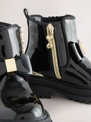 Baker by Ted Baker Girls Chelsea Boots With Bow - Image 3 of 5