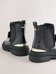 Baker by Ted Baker Girls Chelsea Boots With Bow - Image 4 of 5